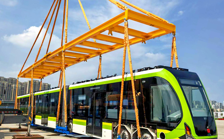 吊裝墨西哥數(shù)軌車(chē)輛專用吊具